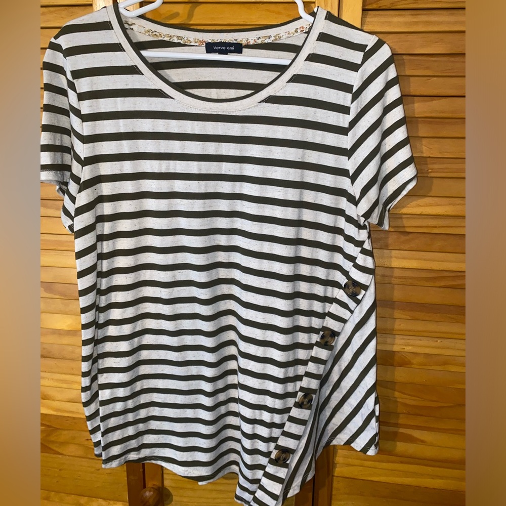 *3/$15* Striped shirt